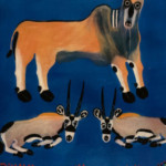 Two Oryx, Eland, Beetroot and Lime Pan Plants Two Oryx, Eland, Beetroot and Lime Pan Plants